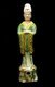 China: Tang Dynasty porcelain figure of a government official decorated with sancai glaze, c. 8th century CE